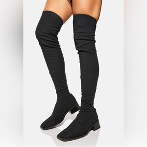 Vagabond Black Over-the-Knee Boots